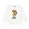 Picture of Mayoral Toddler Boys Winter Teddy T-Shirt - Ivory Beige
