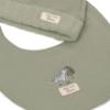 Picture of Mayoral Newborn Baby Winter Hat Bib Onesie Gift Set X 3 - Ivory Sage Green