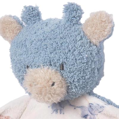 Picture of Mayoral Newborn Baby Winter Giraffe Comforter - Blue Bell