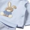 Picture of Mayoral Newborn Baby Winter Bunny Top & Legging Set X 2 - Pale Blue