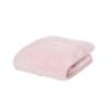 Picture of Mayoral Newborn Baby Winter Faux Fur Pom Pom Blanket - Baby Pink