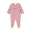 Picture of Mayoral Newborn Baby Winter Set of Onesies Gift Set X 2 - Beige Orchid Pink
