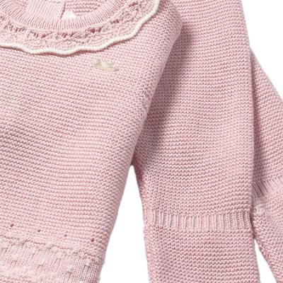 Picture of Mayoral Newborn Baby Winter Set Top Leggings Hat Gift Set X 3 - Quartz Pink