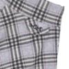 Picture of Mayoral Girls Winter Top & Check Skirt Set X 2 - Ivory Pink Silver Grey
