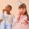 Picture of Caramelo Kids Girls Winter Snow Globe Party Dress - Ivory Pink
