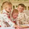 Picture of Caramelo Kids Boys Winter AOP Christmas Pyjamas Set X 2 - Ivory Red