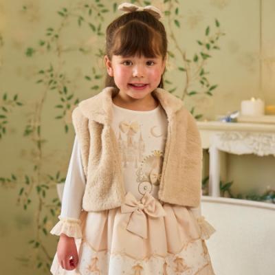 Picture of Caramelo Kids Girls Winter Make Believe Skirt Set X 2 - Ivory Mink