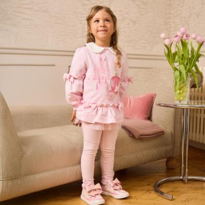Picture of Caramelo Kids Girls Winter Make Believe Longer Tunic & Legging Set X 2 - Pink