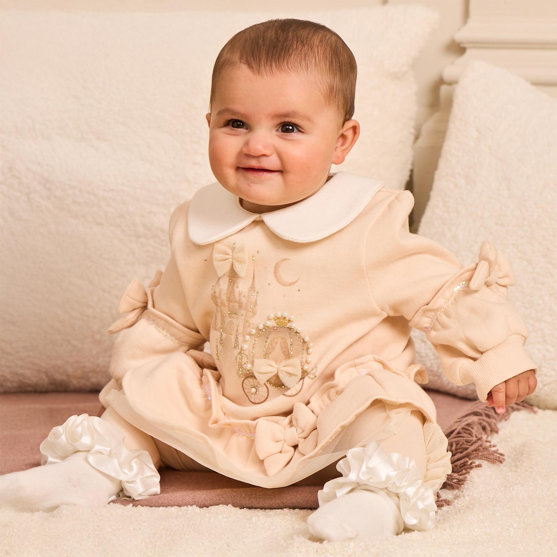 Caramelo Kids Girls Winter Make Believe Longer Tunic Legging Set