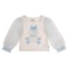 Picture of Caramelo Kids Girls Winter Snow Globe Skirt Set X 2 - Ivory Blue