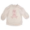 Picture of Caramelo Kids Girls Winter Snow Globe Hi Lo Tunic Legging Set X 2 - Ivory Pink