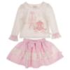 Picture of Caramelo Kids Girls Winter Make Believe Skirt Set X 2 - Ivory Pink