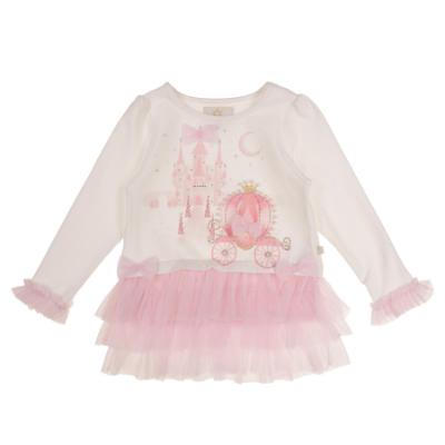 Picture of Caramelo Kids Girls Winter Make Believe Legging Set X 2 - Ivory Pink