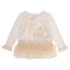 Picture of Caramelo Kids Girls Winter Make Believe Legging Set X 2 - Ivory Mink