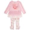 Picture of Caramelo Kids Girls Winter Jewellery Box Tunic & Legging Set X 2 - Pink