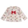Picture of Caramelo Kids Girls Winter AOP Christmas Pyjamas Set X 2 - Ivory Red