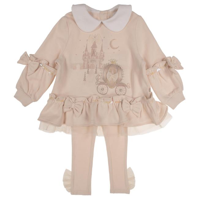 Picture of Caramelo Kids Girls Winter Make Believe Longer Tunic & Legging Set X 2 - Mink