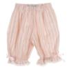 Picture of Beau KiD Baby Girls Embroidered Teddy Stripe Pyjamas Set X 2 -  Pink Ivory