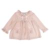 Picture of Beau KiD Girls Embroidered Teddy Stripe Pyjamas Set X 2 - Pink Ivory