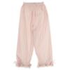 Picture of Beau KiD Girls Embroidered Teddy Stripe Pyjamas Set X 2 - Pink Ivory