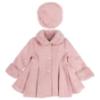Picture of Beau KiD Girls Faux Fur Collar Coat & Hat Set X 2 - Rosa Pink