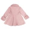 Picture of Beau KiD Girls Faux Fur Collar Coat & Hat Set X 2 - Rosa Pink