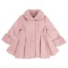 Picture of Beau KiD Girls Faux Fur Collar Coat & Hat Set X 2 - Rosa Pink