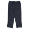 Picture of Beau KiD Boys Traditional Three Piece Check Suit - Navy Blue
