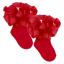 Picture of Beau KiD Girls Ruffle Ribbon & Tulle Ankle Socks - Red