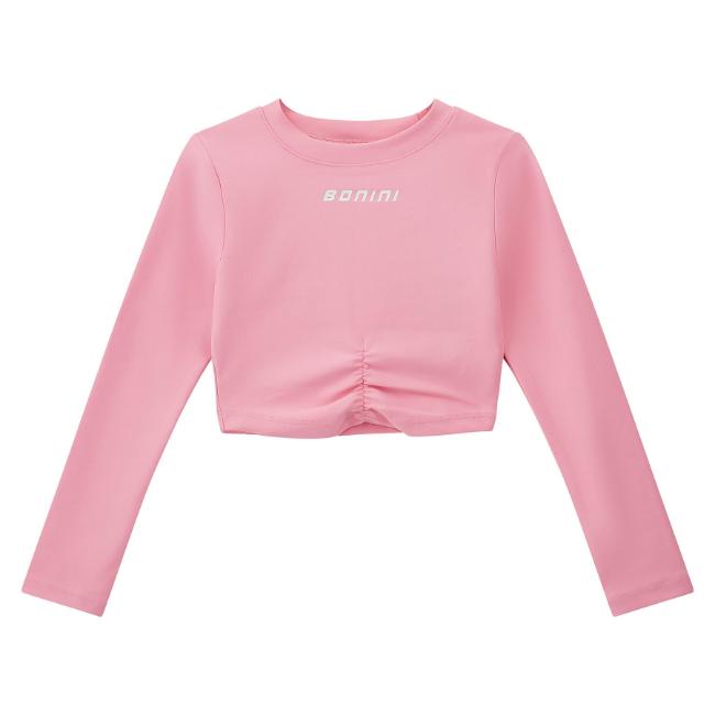 Picture of Bonini by A* Dee Aspire Long Sleeve Sport Top - Peony Pink
