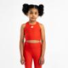 Picture of Bonini by A* Dee Aspire Crop Sports Top - Vibrant Red