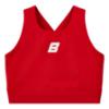 Picture of Bonini by A* Dee Aspire Crop Sports Top - Vibrant Red