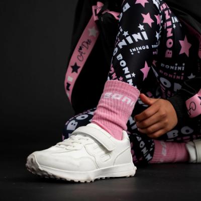 Picture of Bonini by A* Dee Twirl Sport Socks - Peony Pink