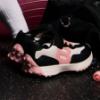 Picture of Bonini by A* Dee Run Large B Logo Sports Trainer - Black