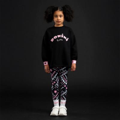 Picture of PRE ORDER Bonini by A* Dee Sprint Logo Sport Leggings - Black