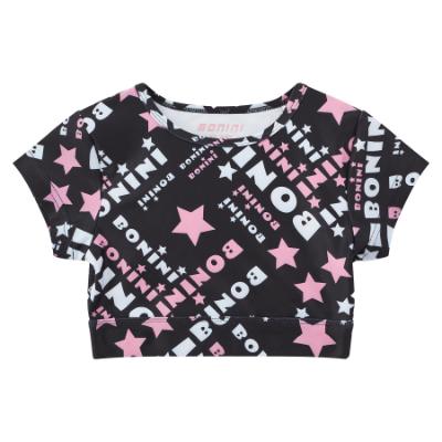 Picture of PRE ORDER Bonini by A* Dee Dream Logo Sports Top - Black