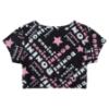 Picture of Bonini by A* Dee Dream Logo Sports Top - Black