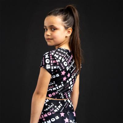Picture of PRE ORDER Bonini by A* Dee Dream Logo Sports Top - Black