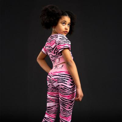 Picture of PRE ORDER Bonini by A* Dee Sprint Printed Sport Leggings - Peony Pink