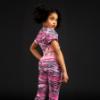 Picture of Bonini by A* Dee Energy Printed Sports Top - Peony Pink