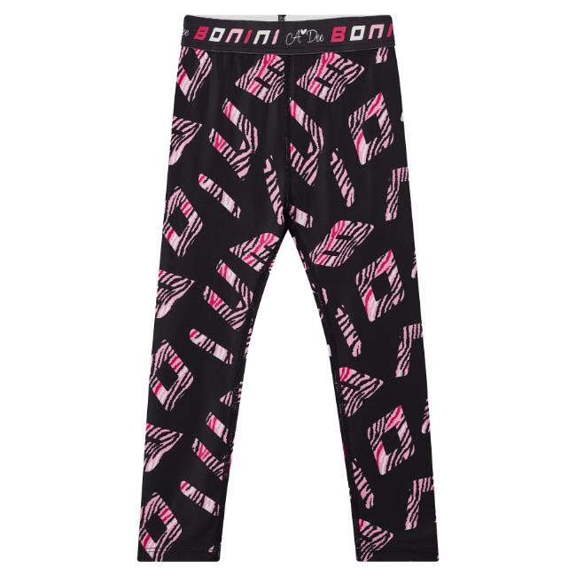 Picture of Bonini by A* Dee Inspire Tape Waistband Leggings - Black Pink