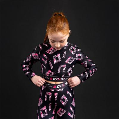 Picture of PRE ORDER Bonini by A* Dee Power Long Sleeve Sports Top - Black