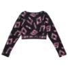 Picture of Bonini by A* Dee Power Long Sleeve Sports Top - Black