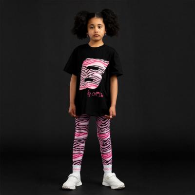 Picture of PRE ORDER Bonini by A* Dee Dynamic Oversized Logo T-shirt - Black