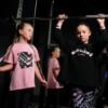 Picture of Bonini by A* Dee Dynamic Oversized Logo T-shirt - Peony Pink