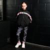 Picture of Bonini by A* Dee Sprint Logo Sport Leggings - Black Pink