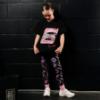 Picture of Bonini by A* Dee Dynamic Oversized Logo T-shirt - Black