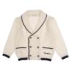 Picture of Bimbalo Baby Boys Cardigan Shorts Shirt Bow Tie Set X 4 - Ivory Navy