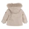 Picture of Bimbalo Baby Boys Hooded Jacket With Detachable Trim - Beige