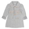 Picture of Beau KiD Girls Tweed Dress & Jacket Set  X 2 - Blue White Gold